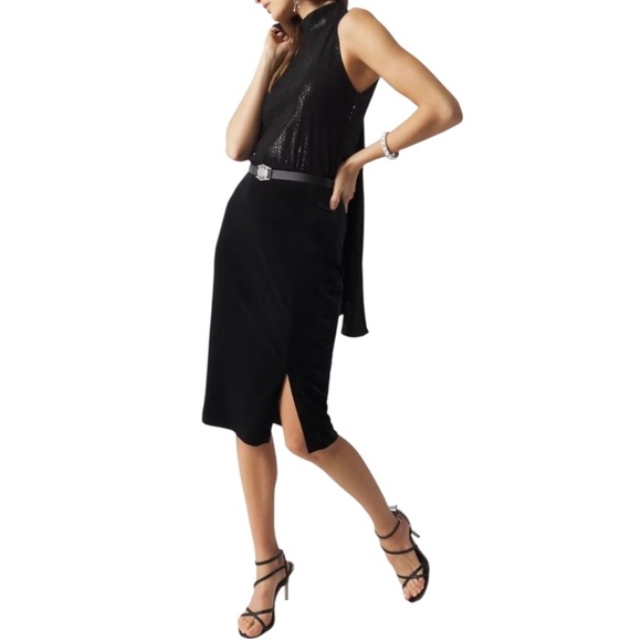 WHBM Velvet Sequin Tank Top NWT - Picture 2 of 10